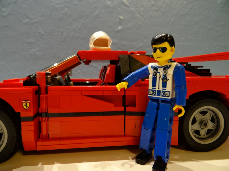 Illustration for article titled LEGO 10248 Ferrari F40 Review